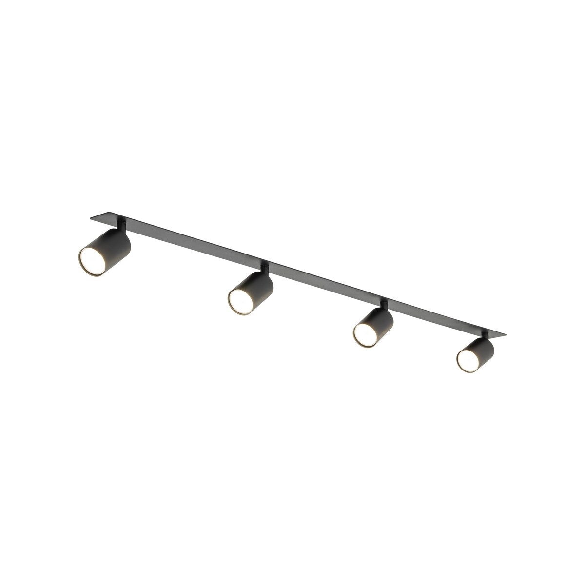 Lampa podtynkowa spot TK Lighting NEX BLACK 10801 czarna 4xGU10 ruchome reflektory