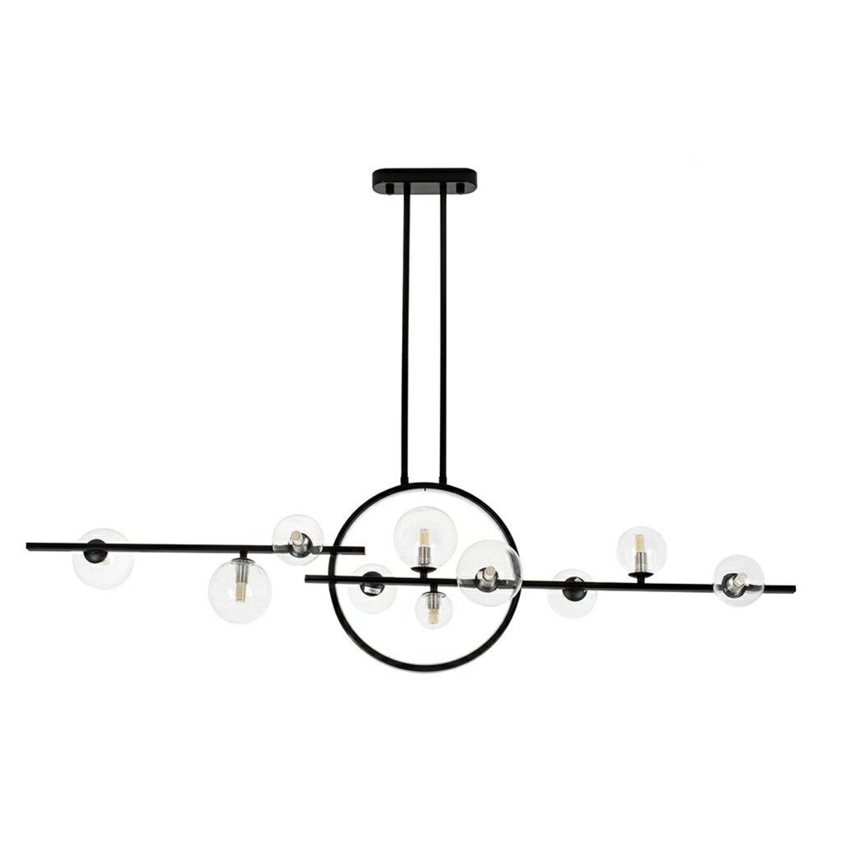 Lampa wisząca ALURE LINE TWIN 120 czarna