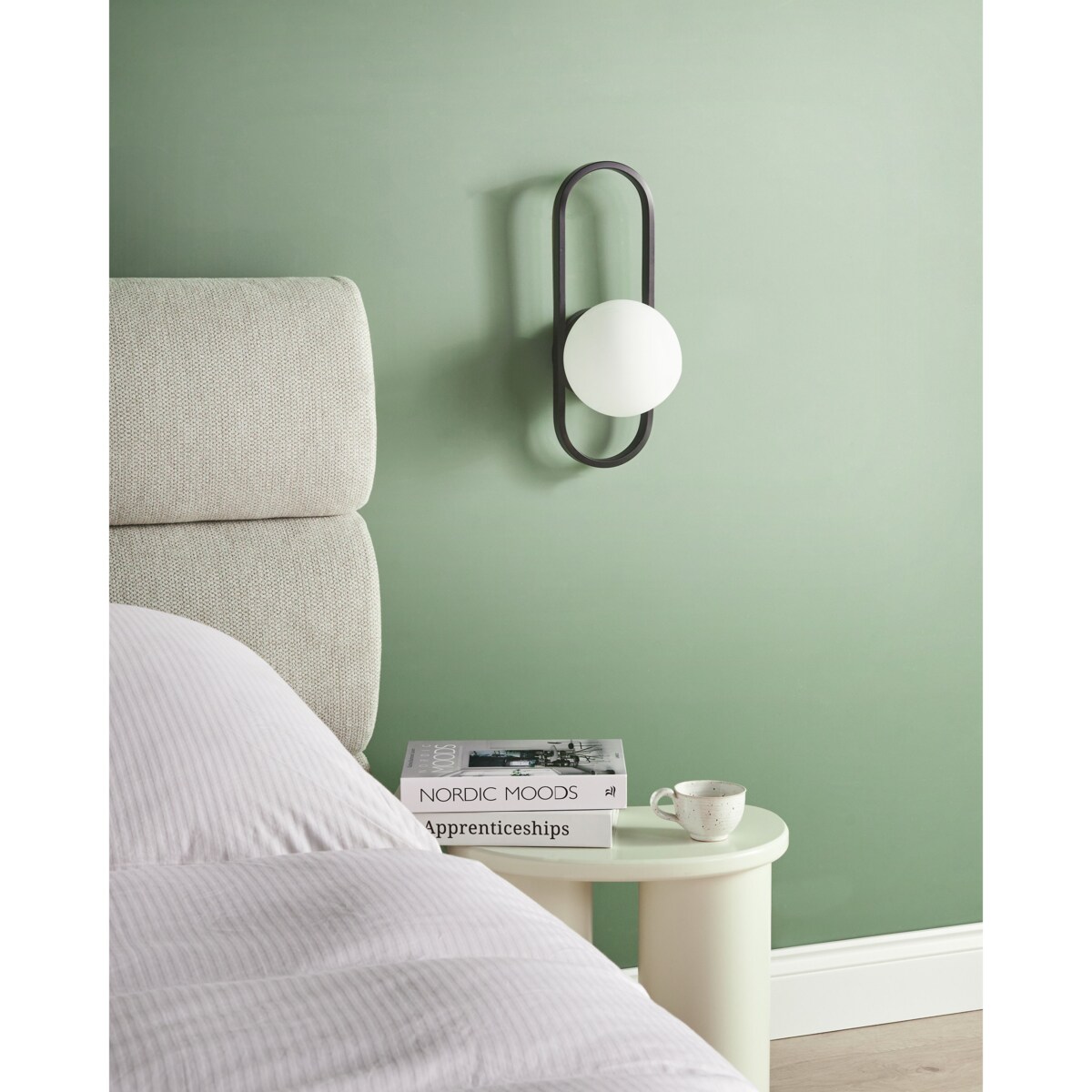 Lampa ścienna VARDI Metal Czarny