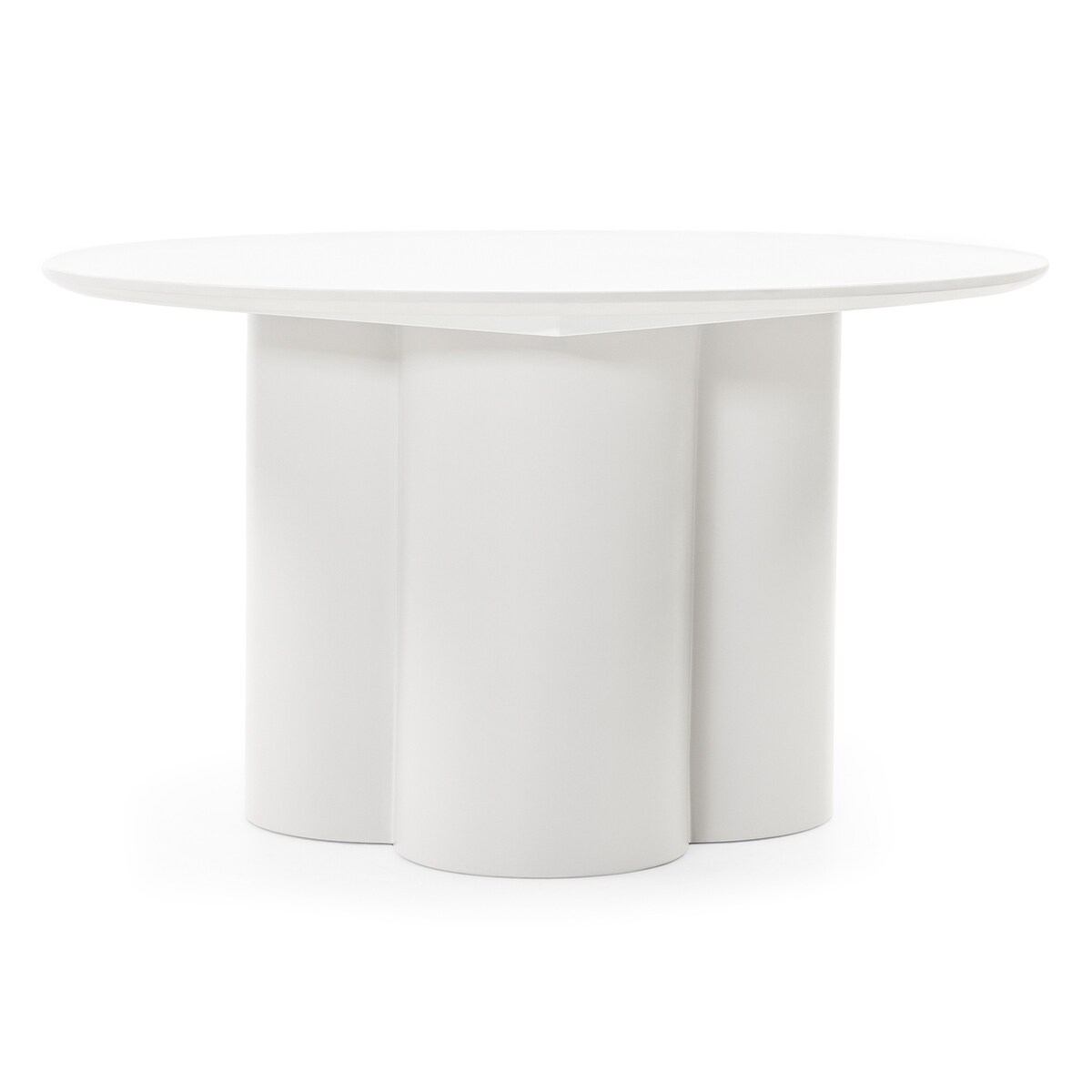 Stolik kawowy MDF szaro-beżowy 80 cm Valli