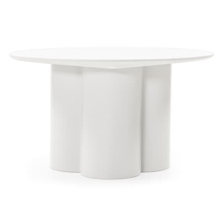 Stolik kawowy MDF szaro-beżowy 80 cm Valli