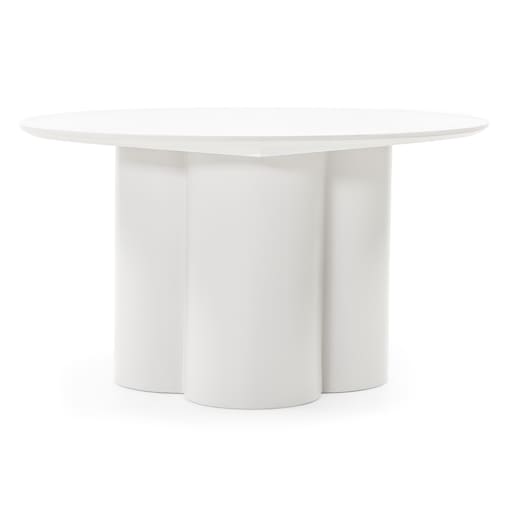 Stolik kawowy MDF szaro-beżowy 80 cm Valli