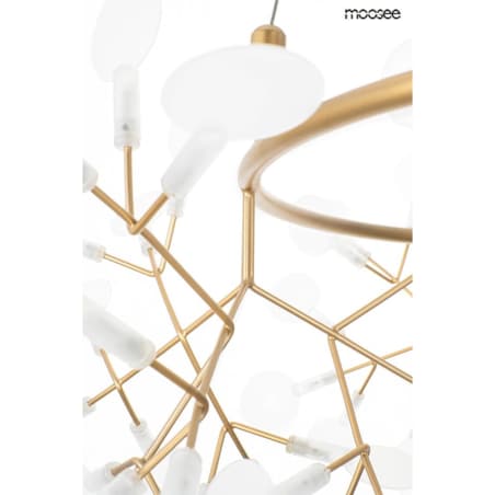 Lampa wisząca Flora MSE010100217 do salonu LED 64,8W złota