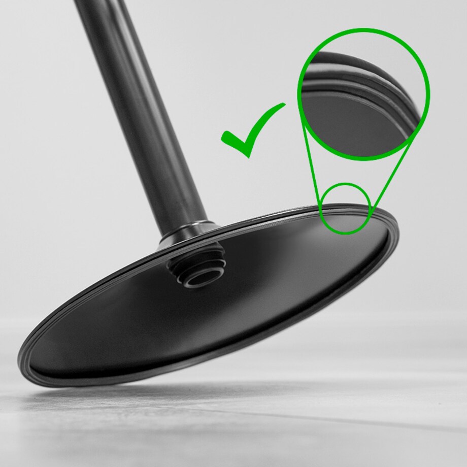 Hoker regulowany krzesło barowe tapicerowane welurowe granatowe