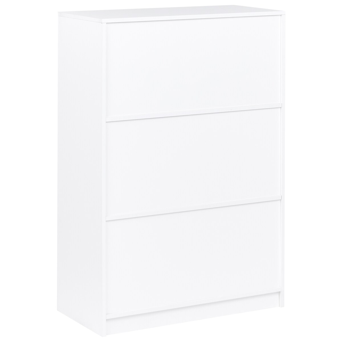 Regał na książki 3 półki ZEHNA 117 cm Biały