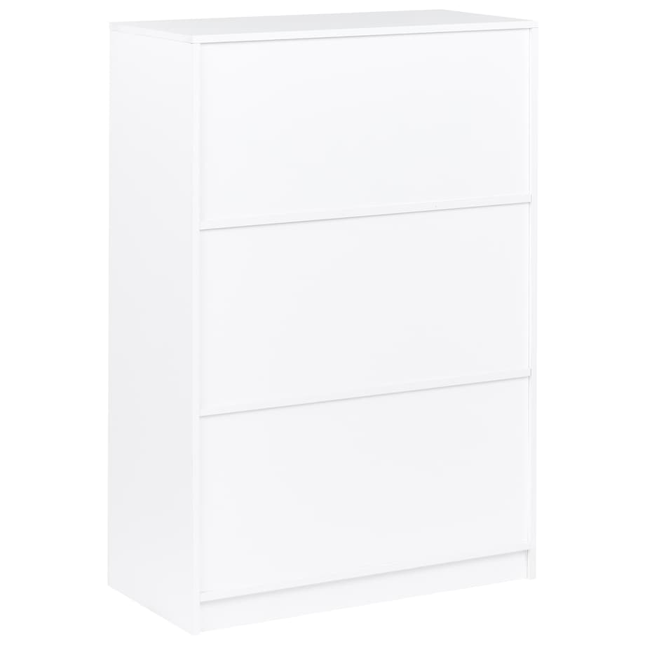 Regał na książki 3 półki ZEHNA 117 cm Biały