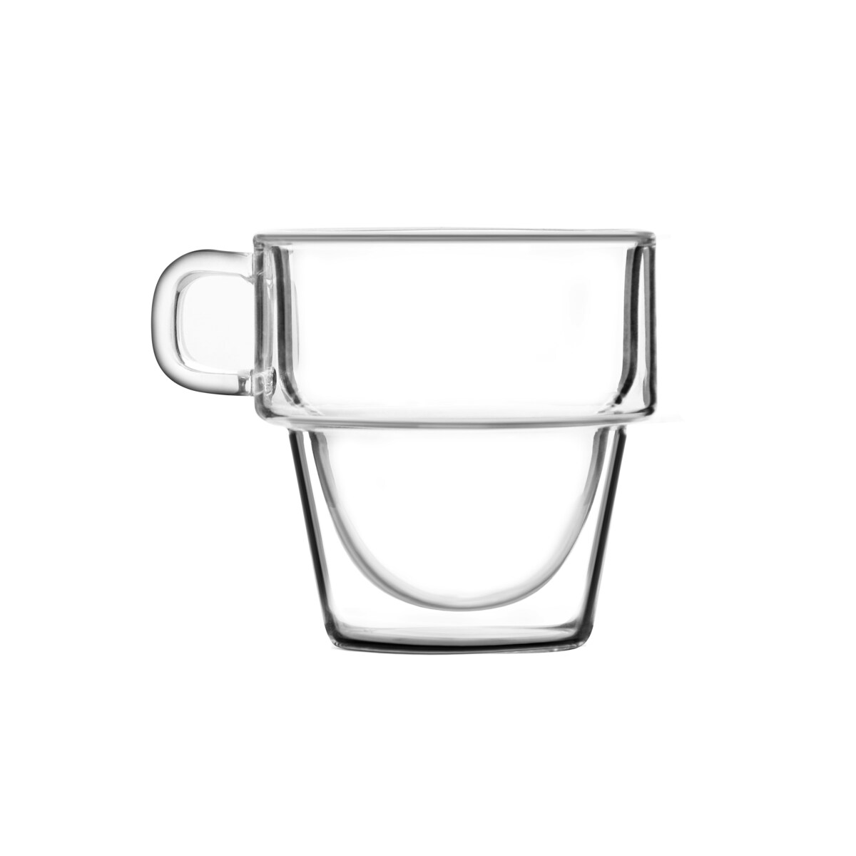 Komplet 6 szklanek do espresso z podwójną ścianką 150ml Senso 27435