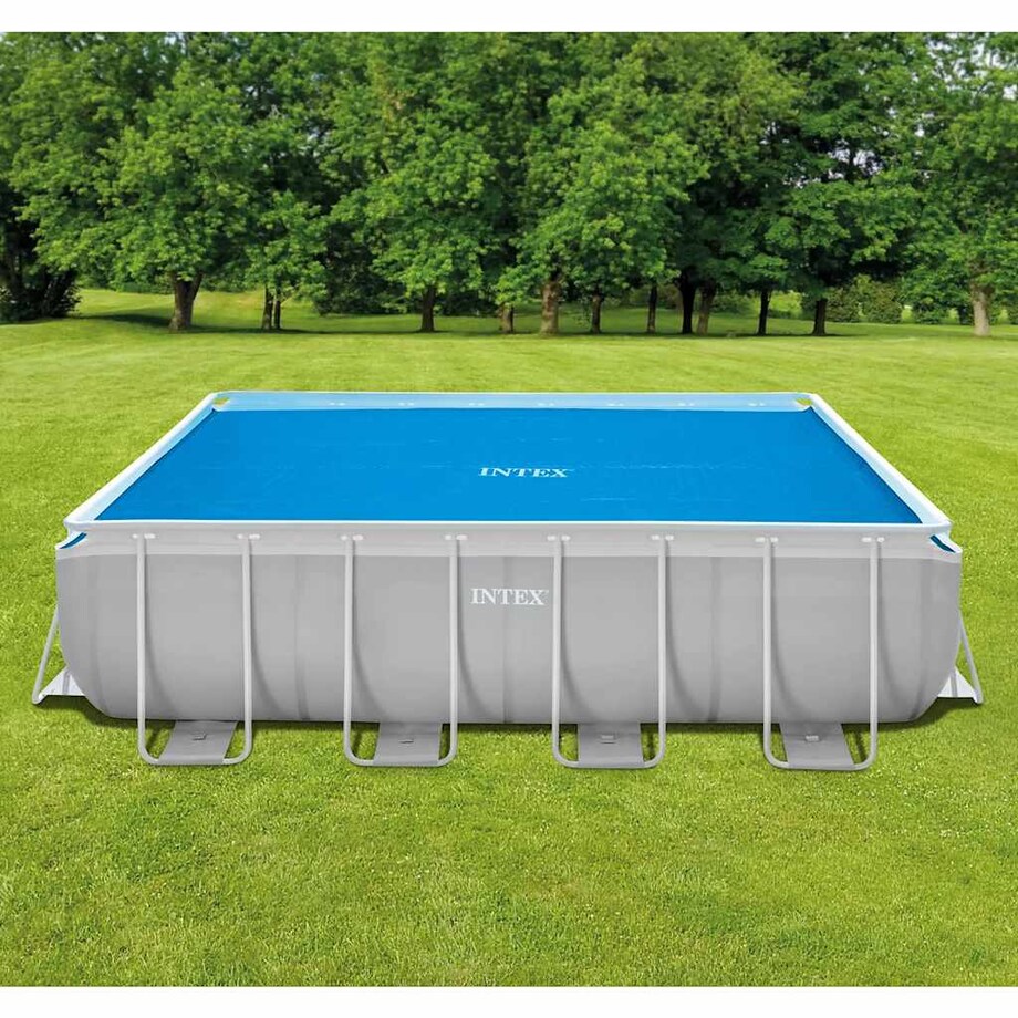 Intex Solarna plandeka na basen, niebieska, 476x234 cm, polietylen