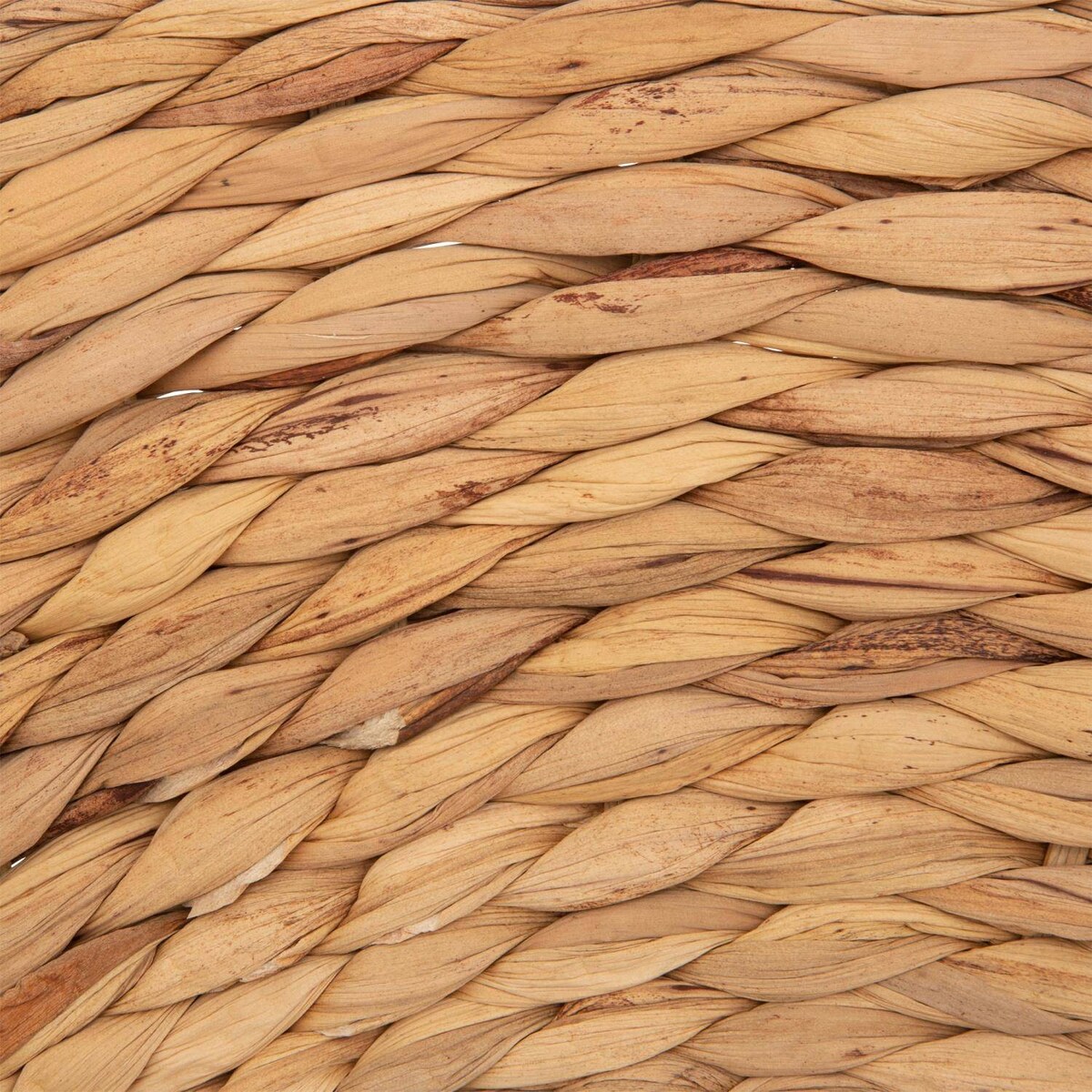 Lustro okrągłe Lorena, rama z hiacyntu wodnego, Ø 75 cm