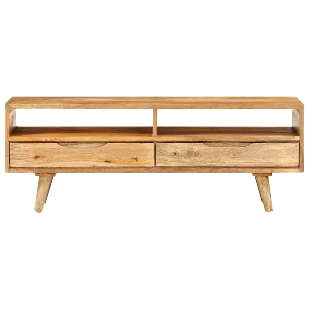 vidaXL Szafka pod telewizor, 110x30x41 cm, lite drewno mango