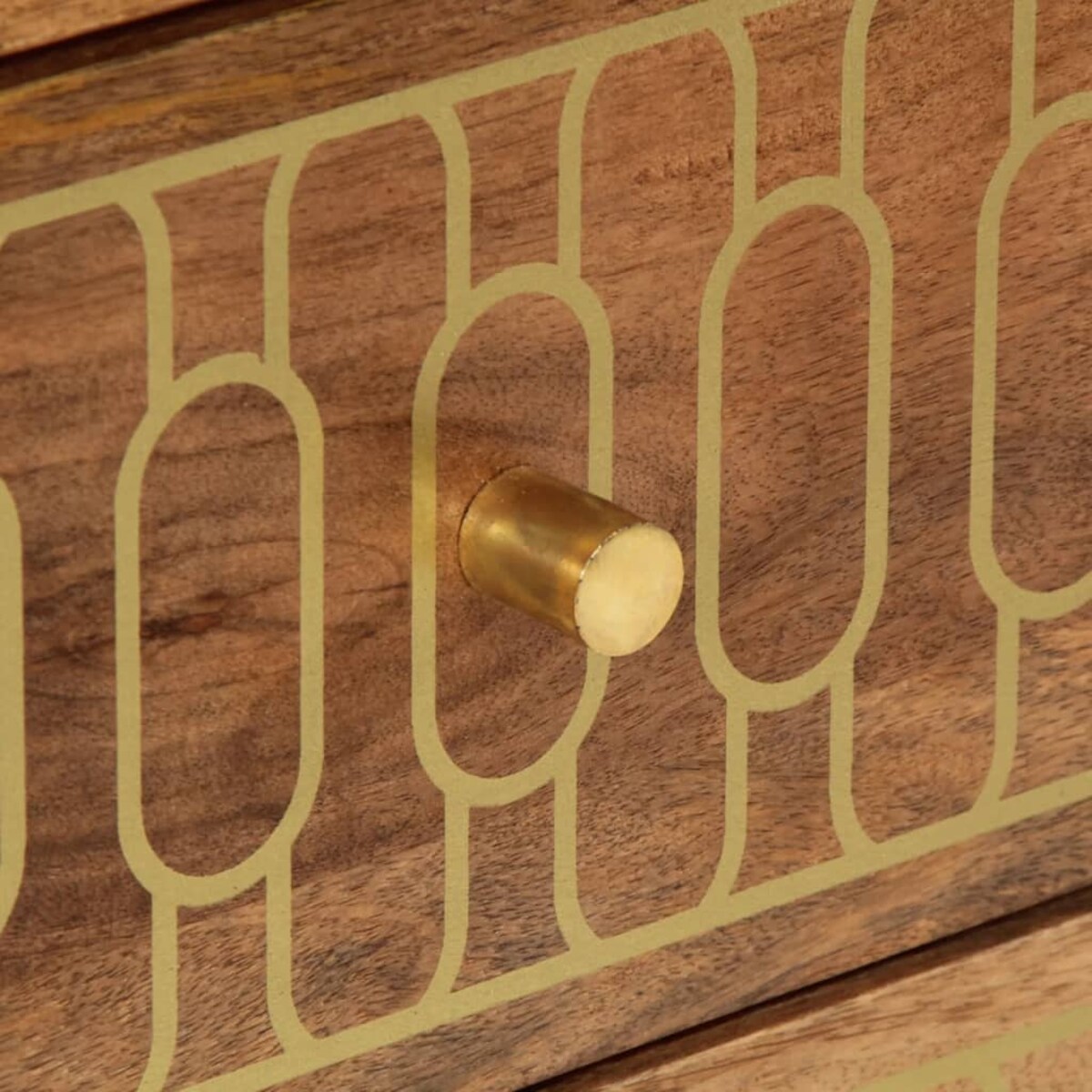 vidaXL Szafka nocna, 50x33x62 cm, lite drewno mango