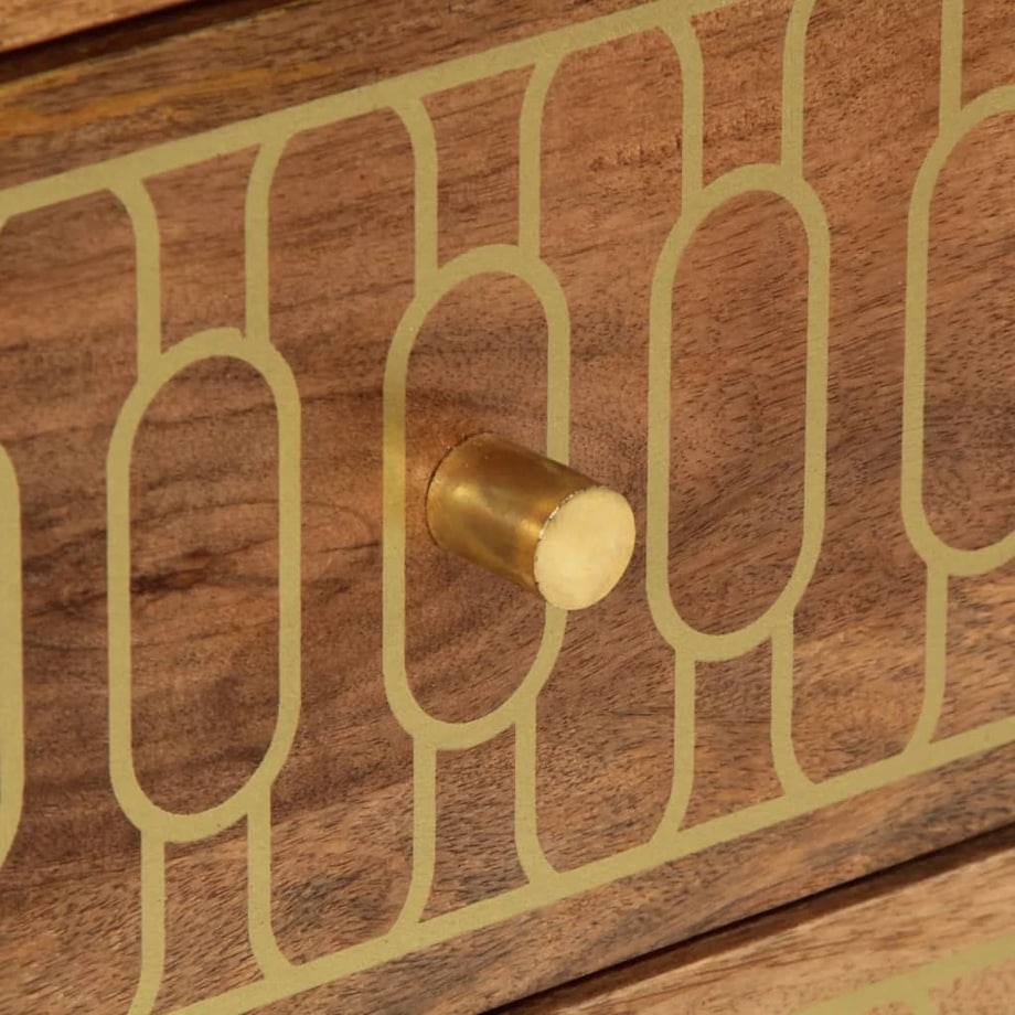 vidaXL Szafka nocna, 50x33x62 cm, lite drewno mango