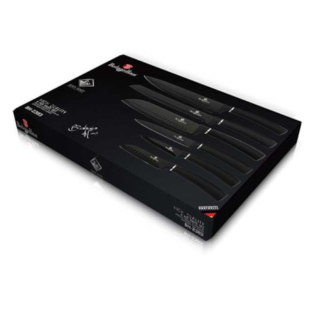 Zestaw noży 6 elementów BERLINGER HAUS Black Silver