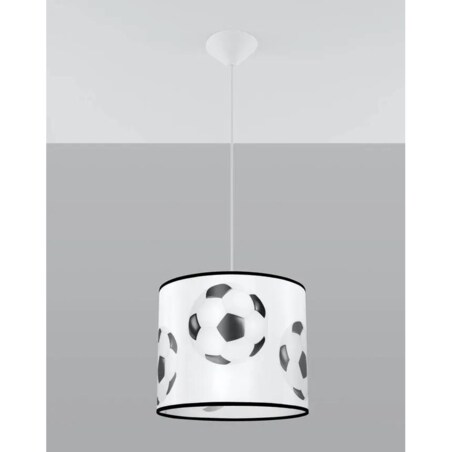 Lampa wisząca PIŁKA A 30 biała