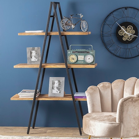 Regał - drabinka Loft, 120 x 40 x 173 cm