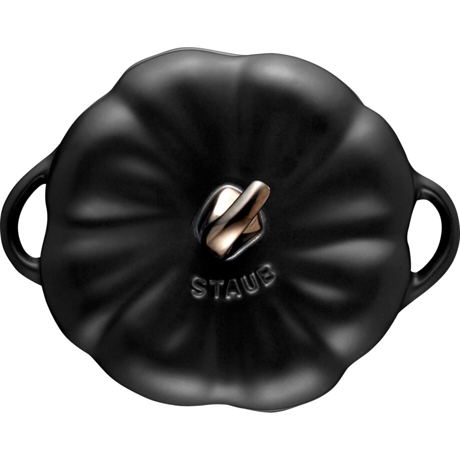 Mini Cocotte okrągły dynia Staub - 500 ml, Czarny