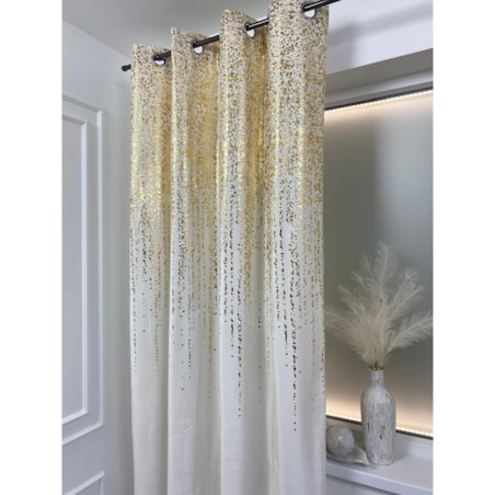 Zasłona welurowa Złoty Deszcz 140x250 cm