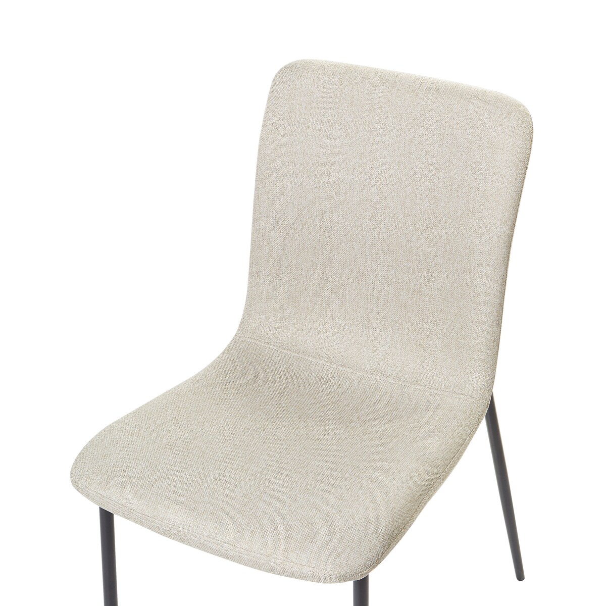 Krzesło do jadalni Zestaw 4 Jasnobeżowy GLENDIVE