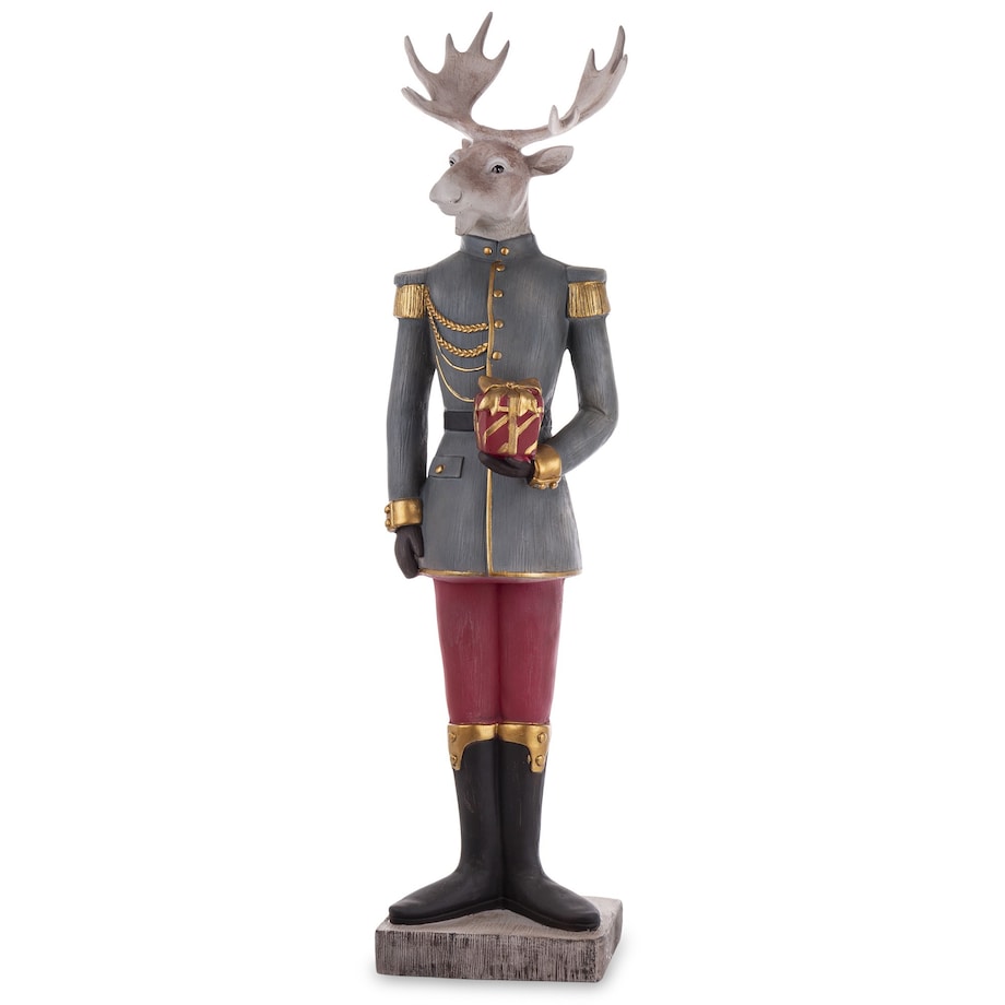 Figurka świąteczna Łoś 130x33x25 cm