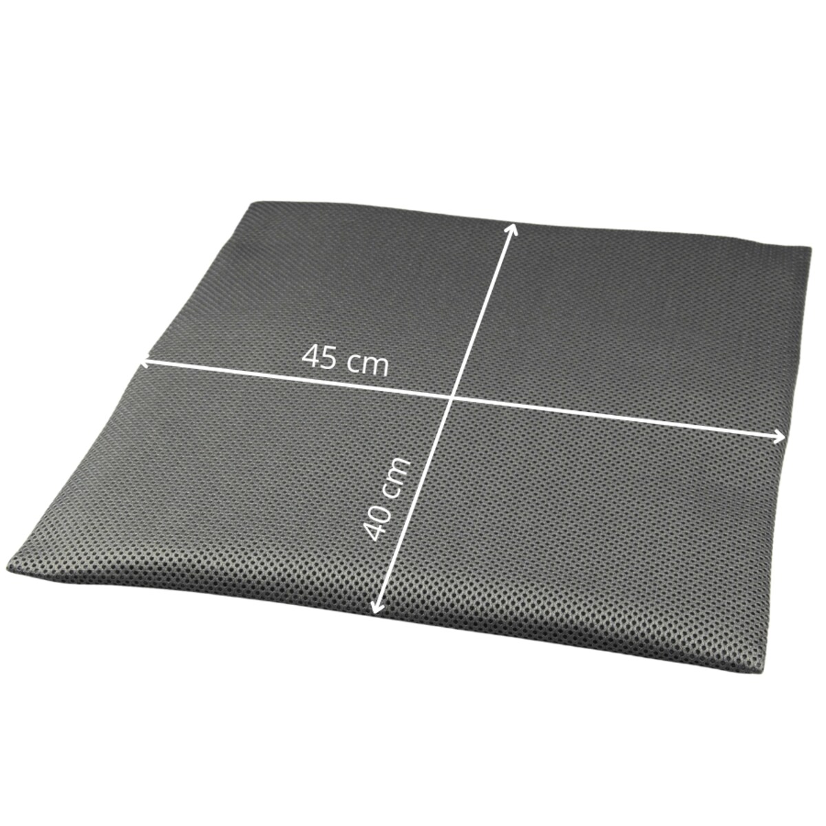 Poduszka na wózek inwalidzki siedzisko 40x45 szare