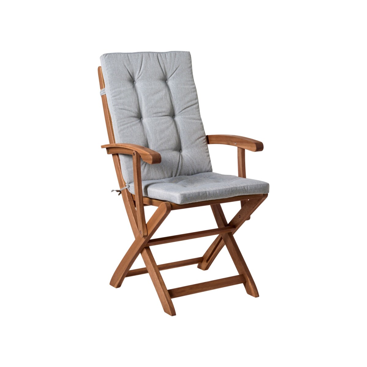 Zestaw ogrodowy dla 8 osób MAUI PREMIUM Drewno akacjowe Szary