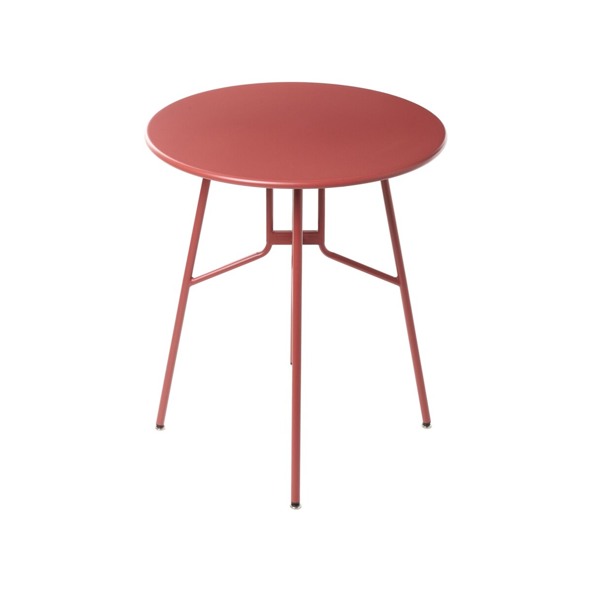 Stolik bistro TALTAL 64 cm Metal Czerwony