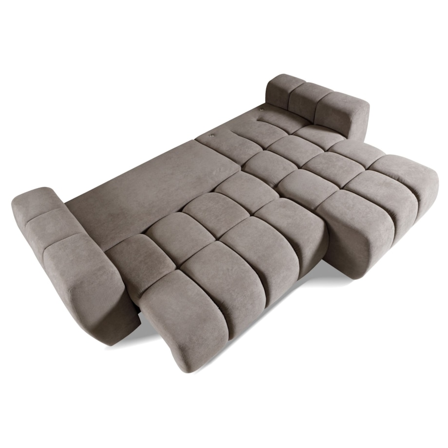 Narożnik Uniwersalny VERA z komfortowymi siedziskiem i funkcją spania