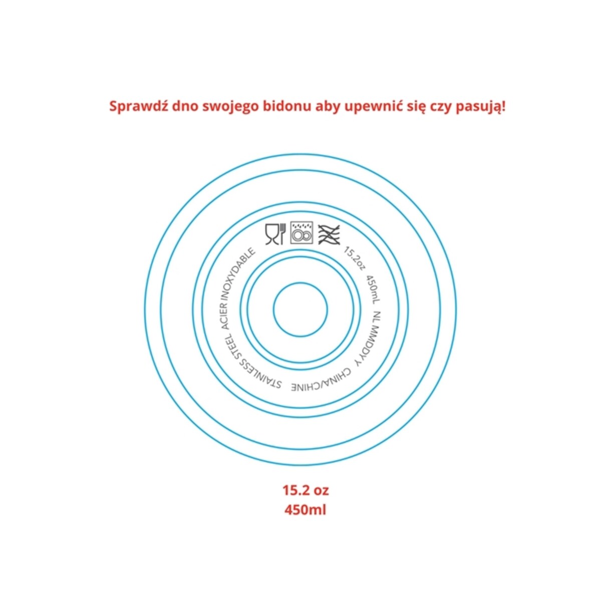 Skip Hop Butelka Termiczna z Ustnikiem 450ml Ombre Blue Wander