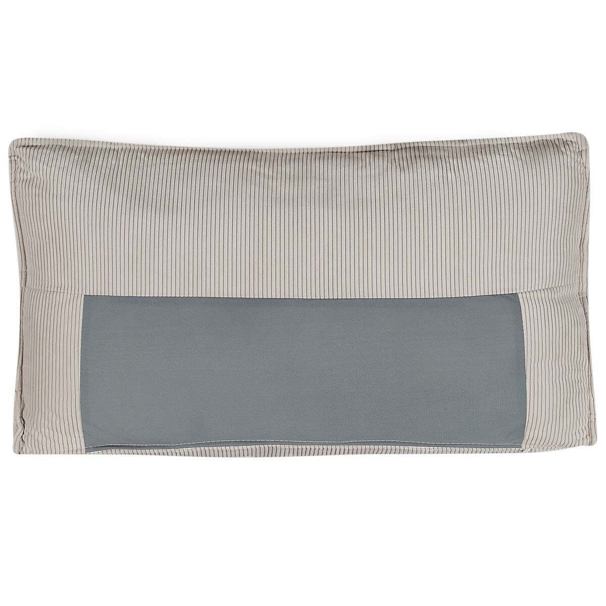 Narożnik lewostronny rozkładany sztruksowy beżowy ABACKA