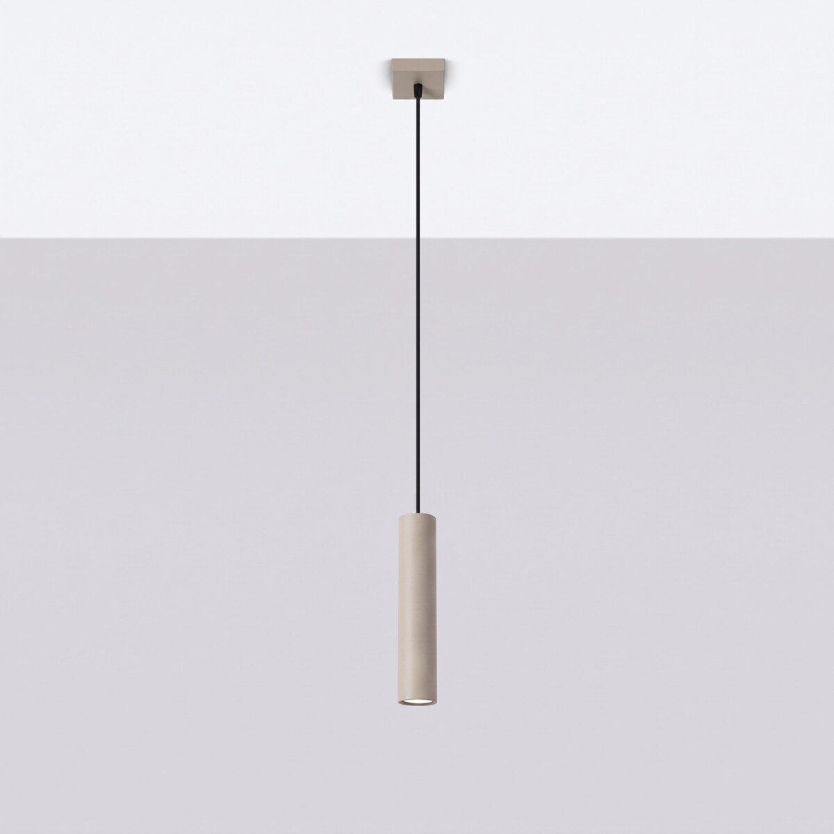Lampa wisząca LAGOS 1 taupe