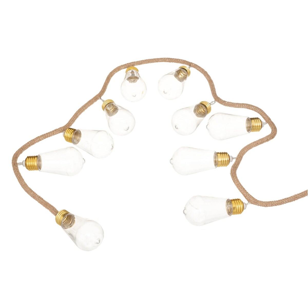 Girlanda dekoracyjna, 10 żarówek LED, 165 cm