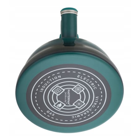 Czajnik Emaliowany Retro 2.2L Zielony Z Gwizdkiem Indukcja Gaz