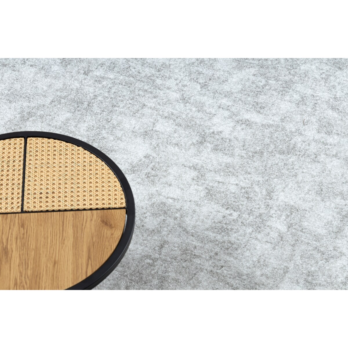 DYWAN koło POZZOLANA srebrny koło 150 cm