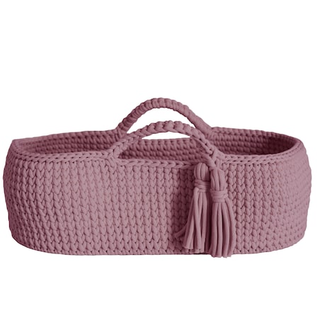 Kosz Mojżesza Happy Moses - Brudny Róż