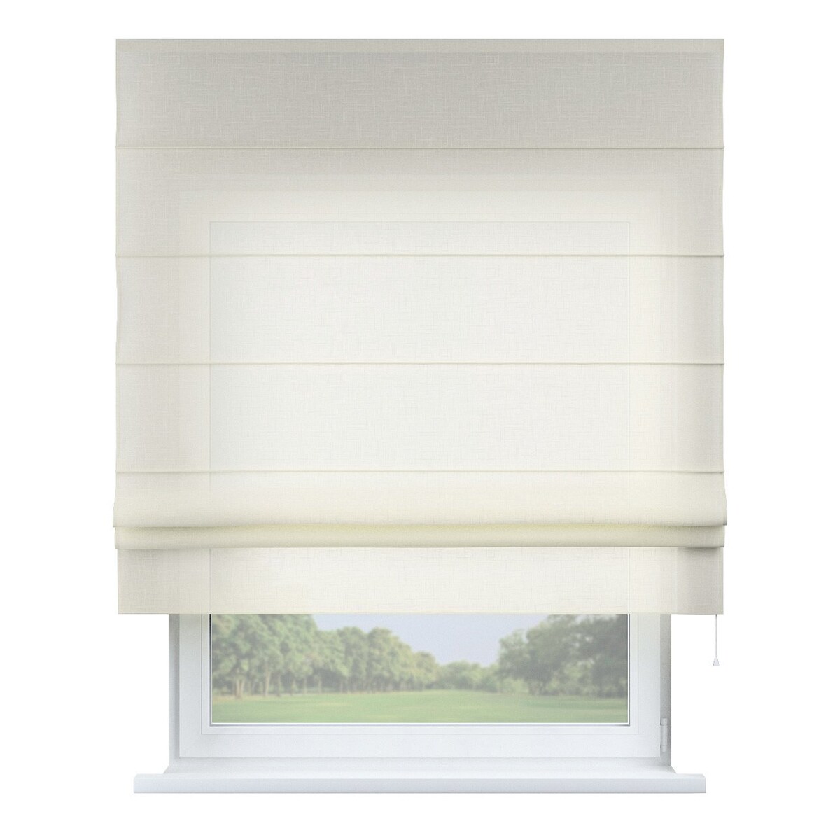 Roleta rzymska Padva 110x150 prześwitujący ecru