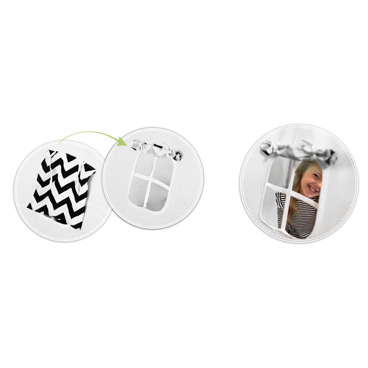 TIPI namiot dla dzieci do pokoju dziecięcego girlanda Nukido