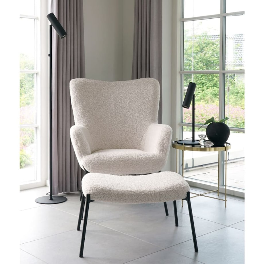 House Nordic Lampa stołowa LED Lia, czarna