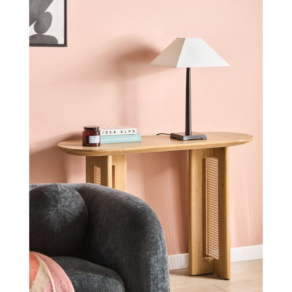 Lampa stołowa DHUD Metal Czarny