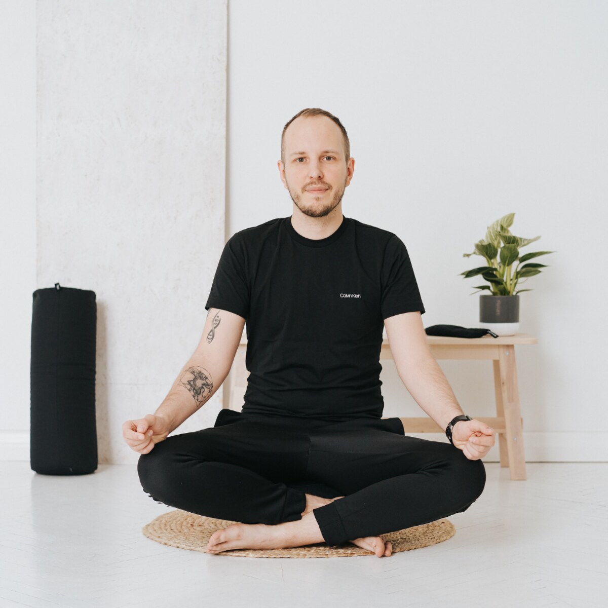 Poduszka do medytacji 13x30 (czarny)