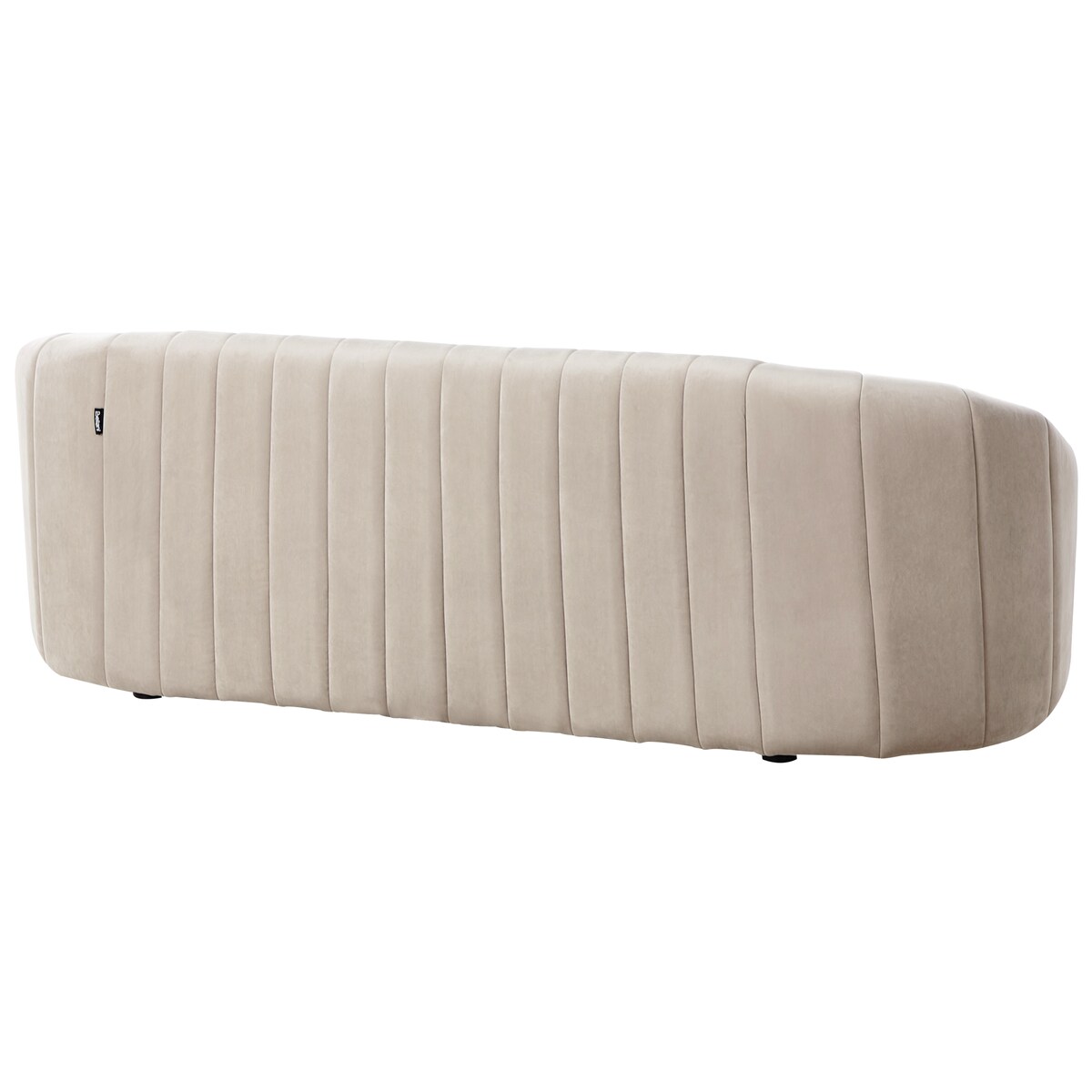 Sofa dla 3 osób MALUNG Welur Beżowy