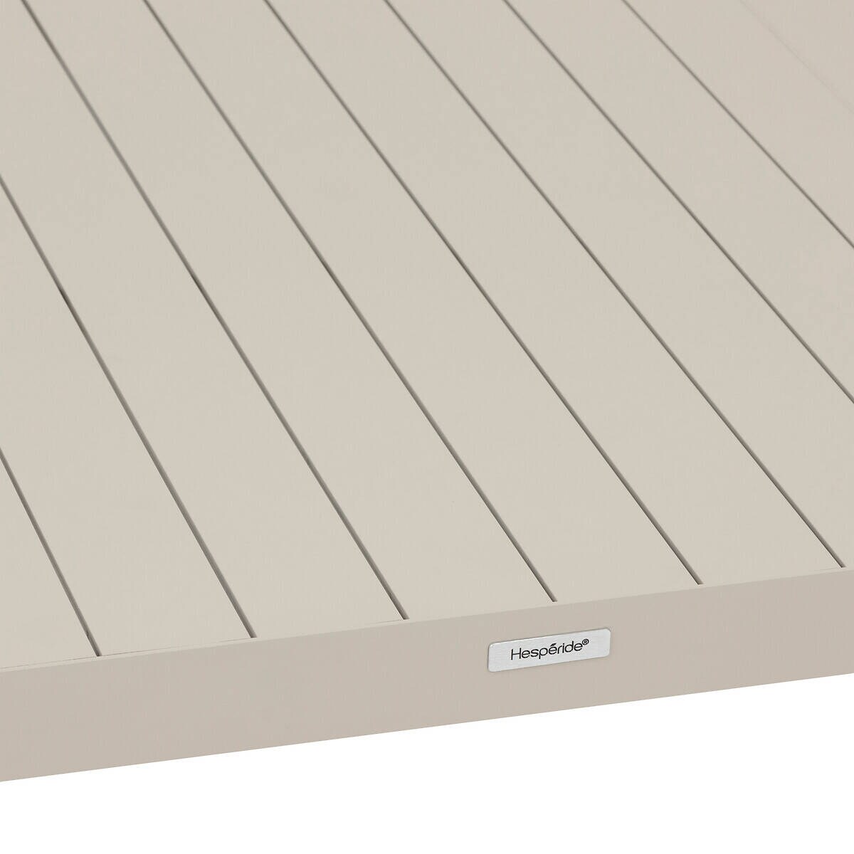 Stolik kawowy na taras EVASION, aluminium, 87 x 87 cm