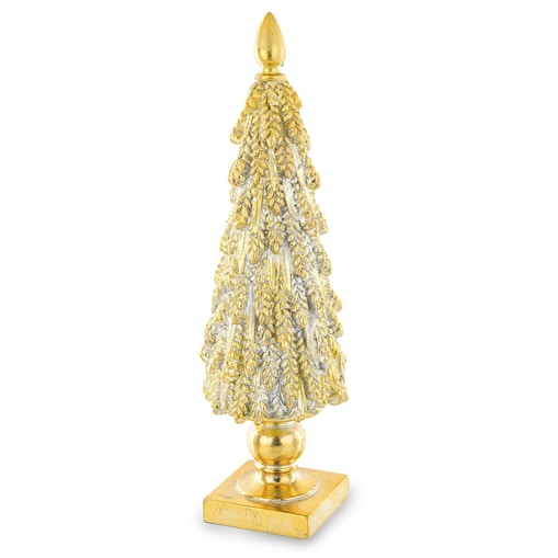 Dekoracja - choinka złota 39x11x11 cm CAMPO