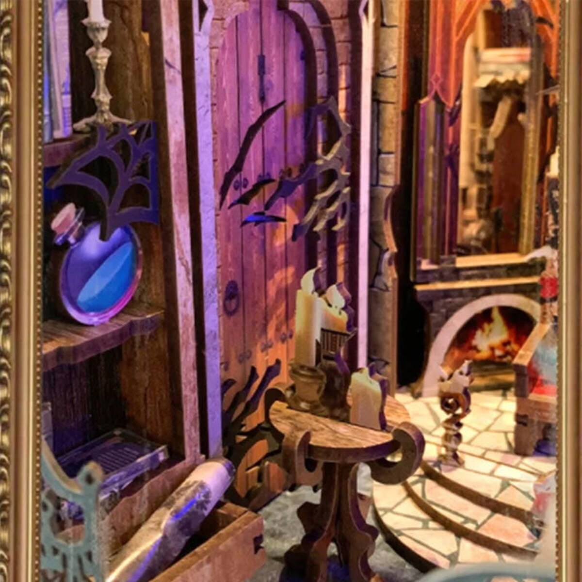 Miniaturowy domek Book Nook - Księżycowy zamek