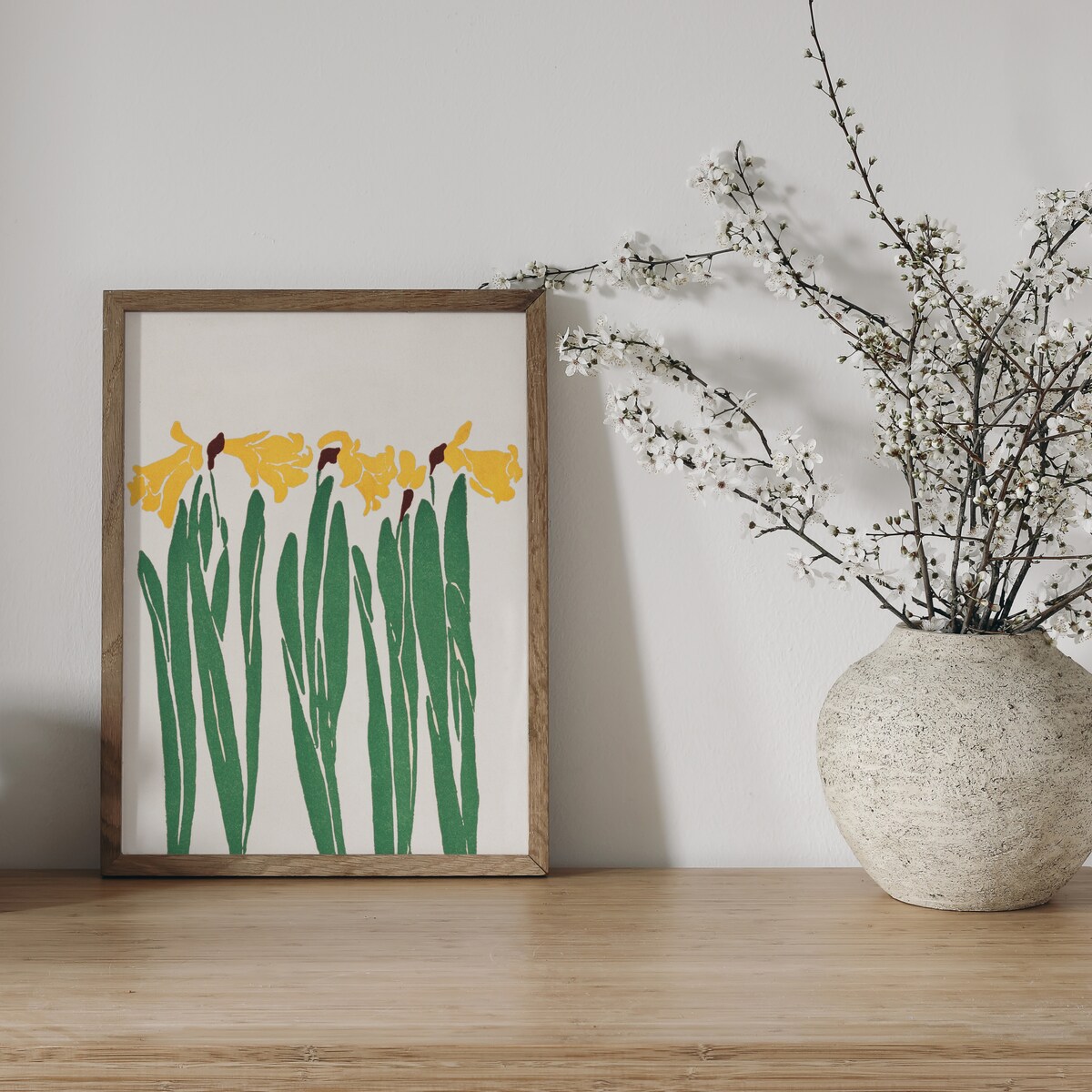 Plakat Żonkile 30x40cm