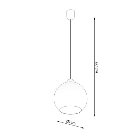 Lampa wisząca COSMO 25 chrom