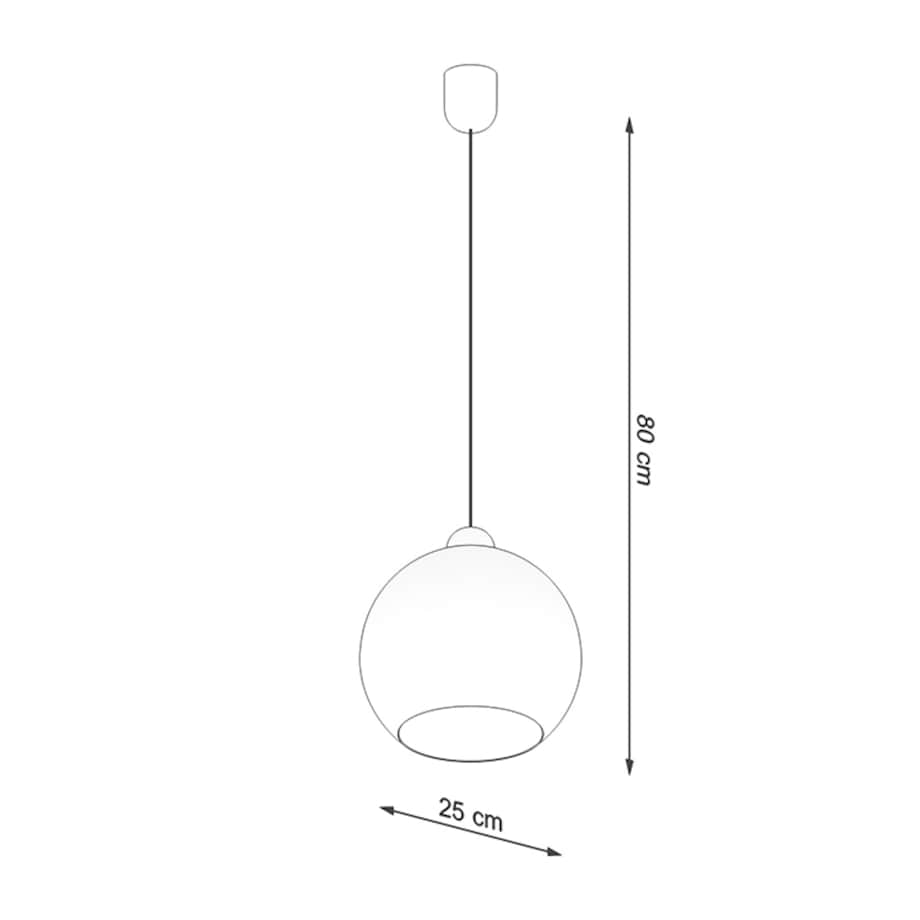 Lampa wisząca COSMO 25 chrom