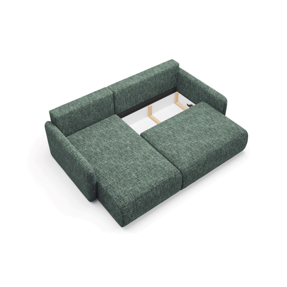 Narożnik LIVELLO L z funkcją spania Kolor: IMO 40