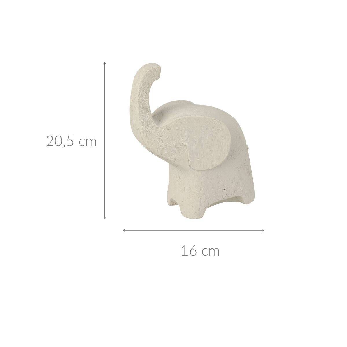 Figurka słoń, ozdoba na półkę, 20 cm