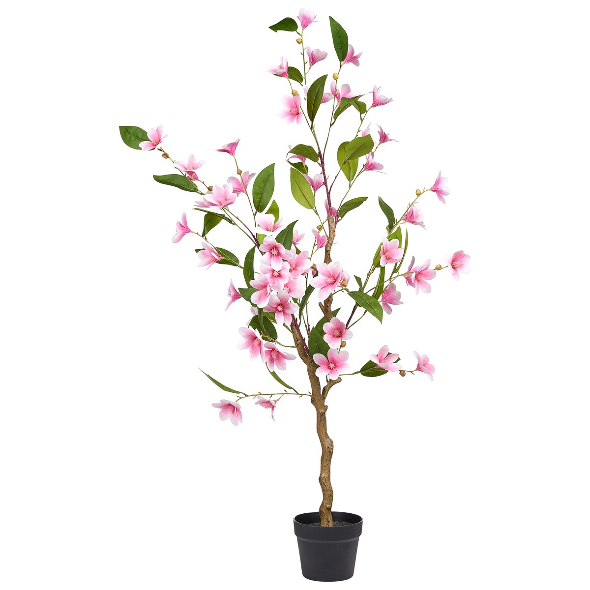 Sztuczna roślina MAGNOLIA TREE 128 cm Zielony