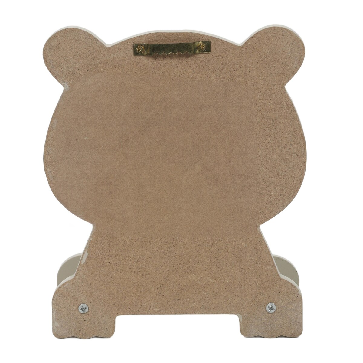 Wieszak na ubrania do pokoju dziecka Zwierzaczek z łapkami, 14 x 4,5 x 17 cm